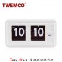 TWEMCO QT-30  德國機芯翻頁鐘 12/24小時制 可壁掛、桌放